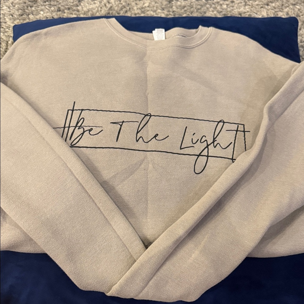 Be The Light Sweater - Gray